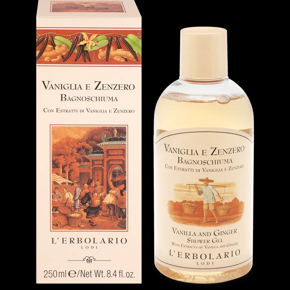 Bagnoschiuma Vaniglia e Zenzero