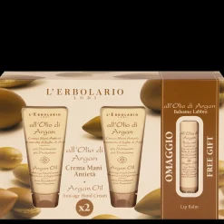 Crema Mani All'Olio di Argan e Balsamo Labbra in omaggio