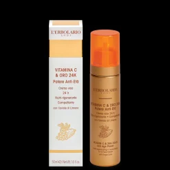 Crema Viso Vitamina C & Oro 24K