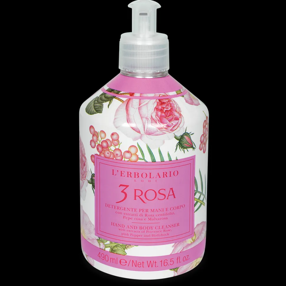 Detergente Mani e Corpo 3 Rosa