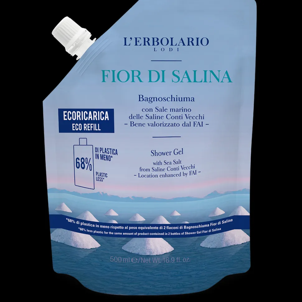 Ecoricarica Bagnoschiuma Fior di Salina