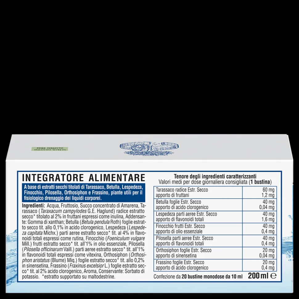 Fluido concentrato in bustine monodose Idrolinea
