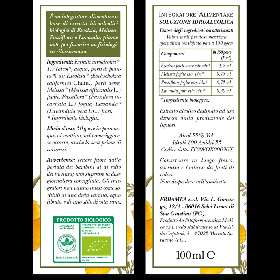 Gocce Biologiche Sedanerv
