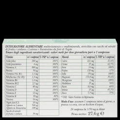 Integratore Vitamine & Minerali