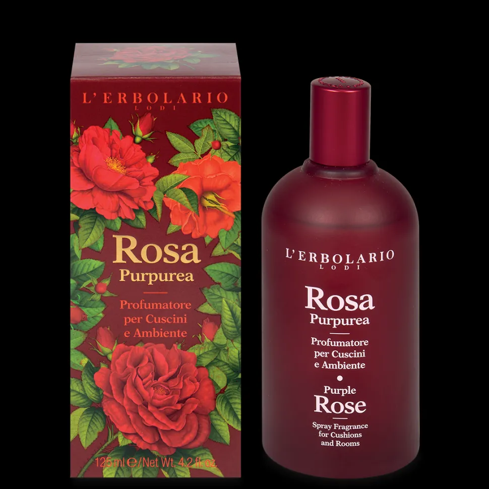 Profumatore per Cuscini e Ambiente Rosa Purpurea
