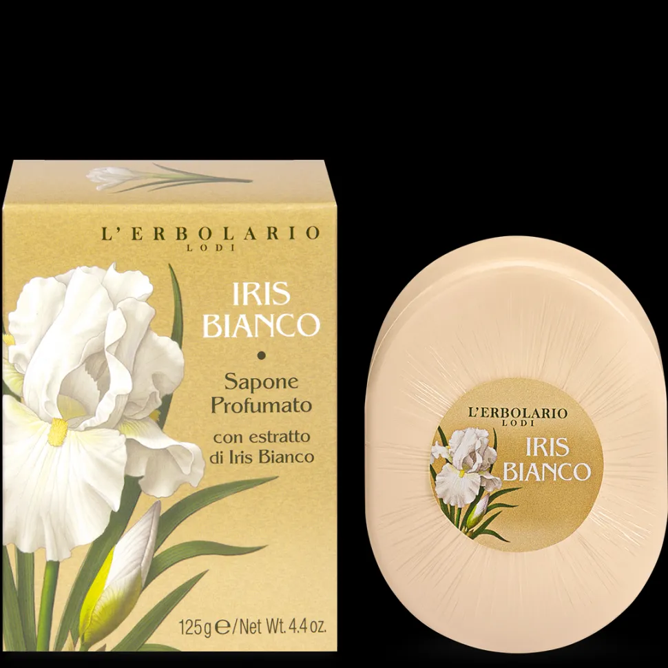 Sapone Profumato Iris Bianco