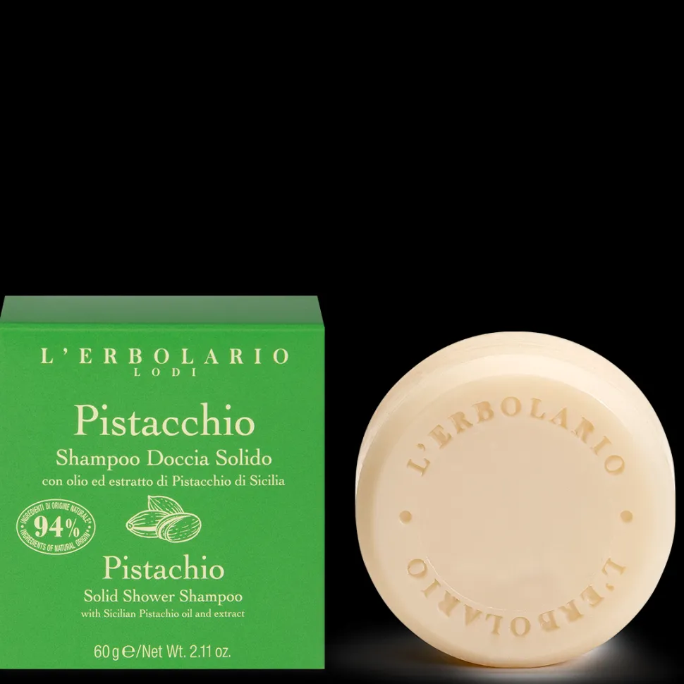 Shampoo Doccia Solido Pistacchio