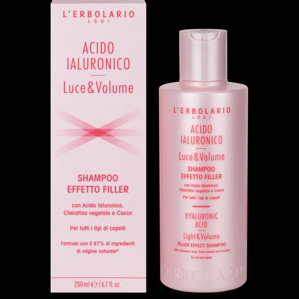 Shampoo Effetto Filler Acido Ialuronico Luce&Volume